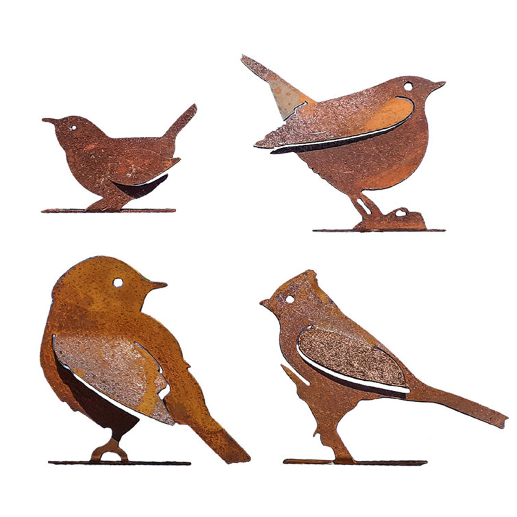 August Grove® Bibi Metal Animal Garden Art Wayfair